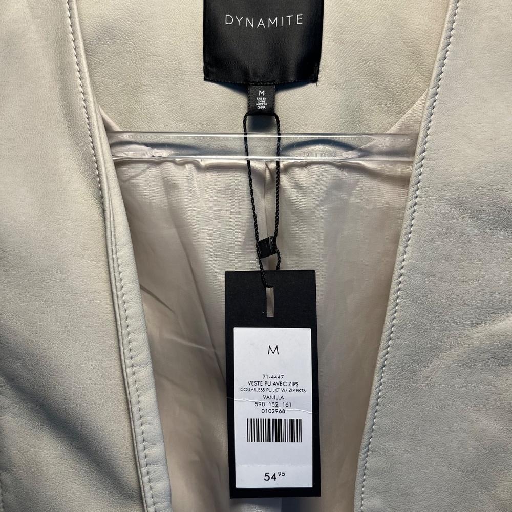 Dynamite Pleather Jacket - Picture 3 of 3